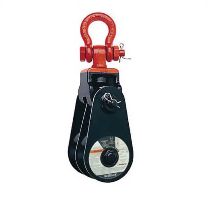 Crosby McKissick 409 Light Champion Double Sheave Snatch Block